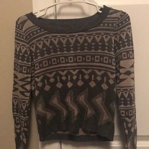cropped sweater